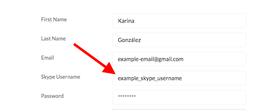 how to find your skype name on skype web