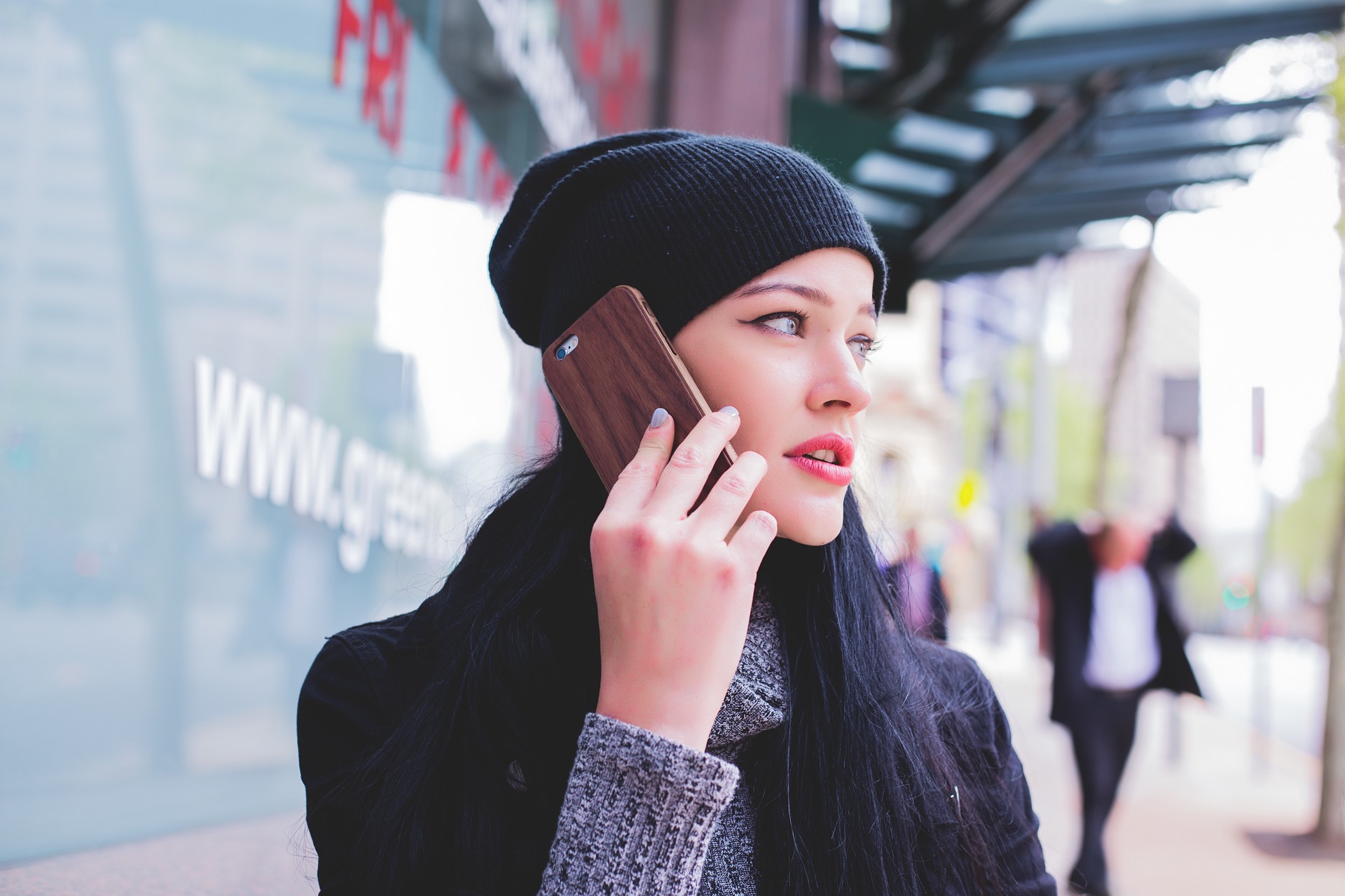 woman talking fast