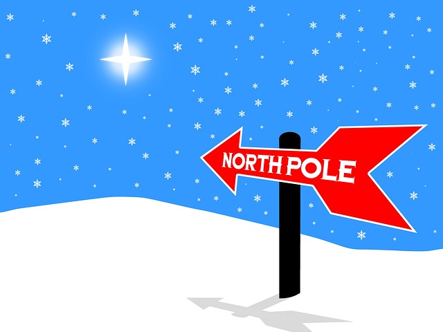 Spanish Christmas Vocabulary - North pole