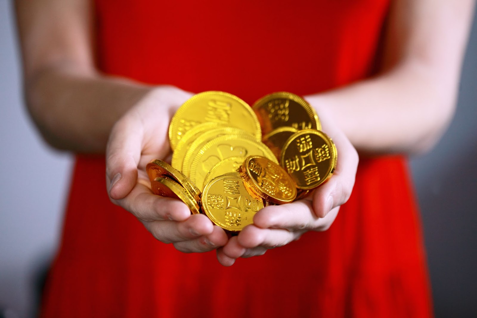 Lucky coins bring good fortune for the coming year