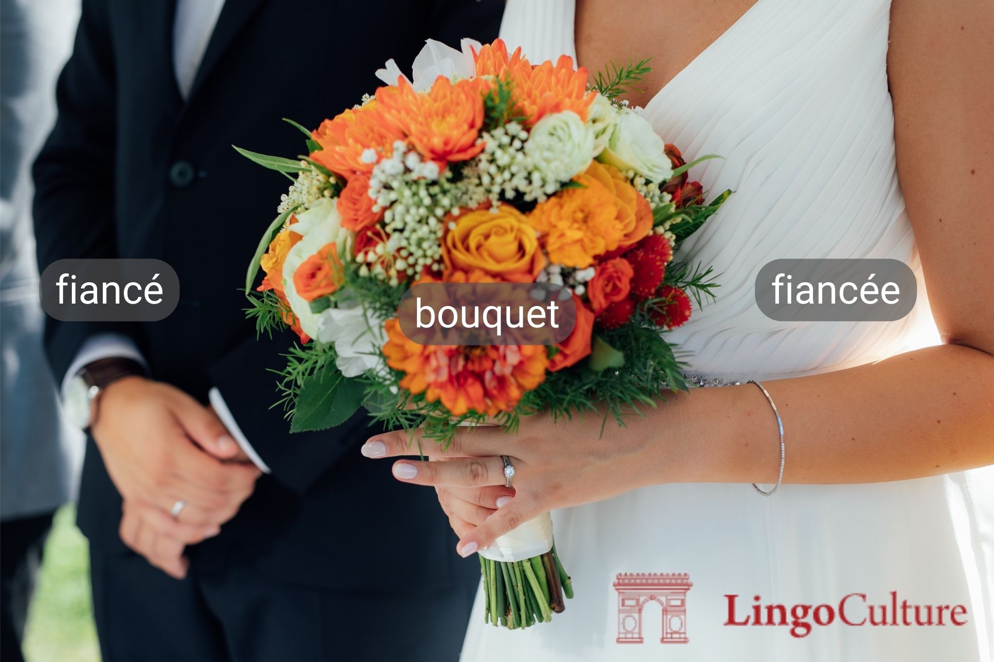 Bouquet, Fiancé, and Fiancée: French words used in English