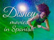 Ariel the mermaid, representing Disney movies in Spanish