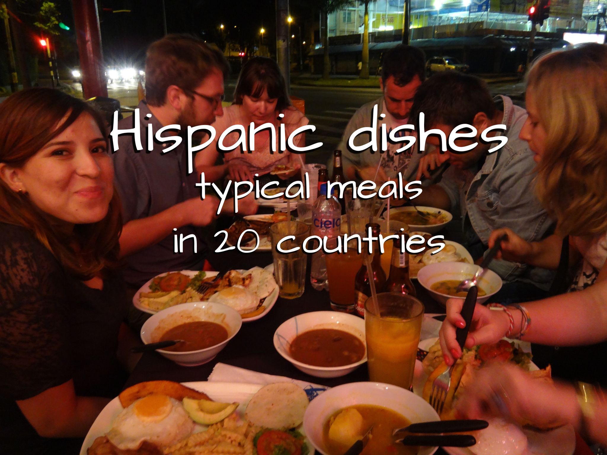 Hispanic dishes: Typical meals in 20 countries
