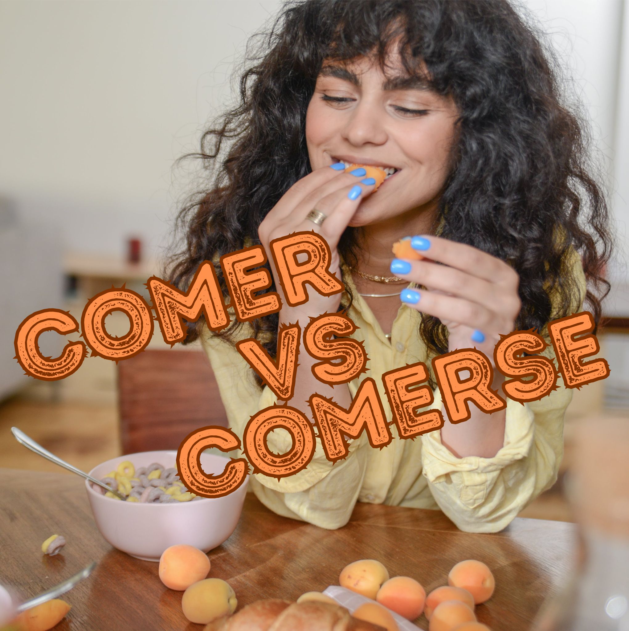 Comer vs Comerse in Spanish