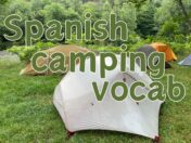 Vocab for camping in Spanish