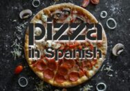 Pizza in Spanish