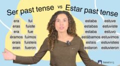 Ser and Estar in past tense Spanish