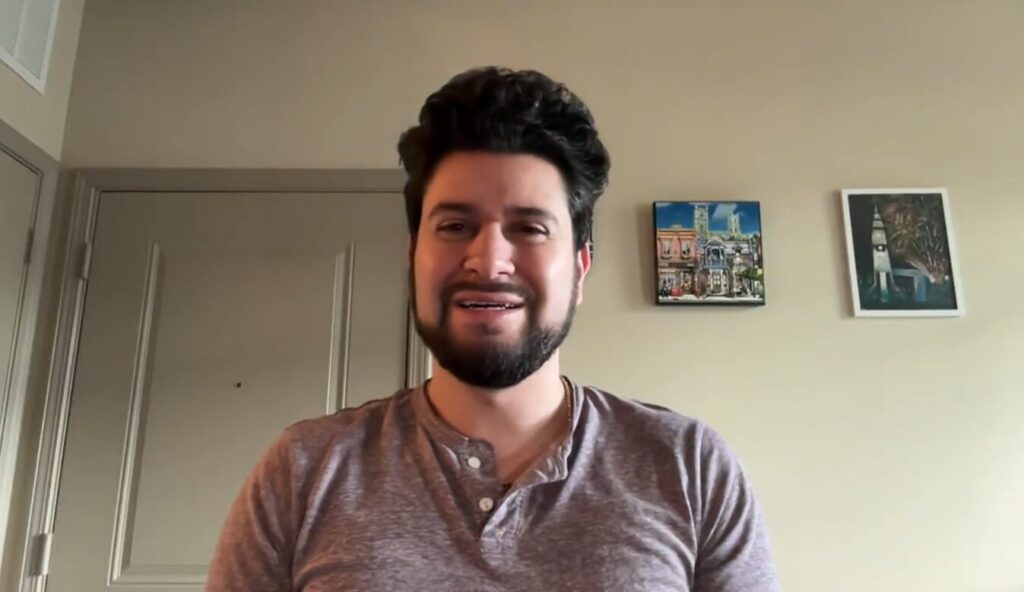 Tony, a BaseLang student sharing his testimonial